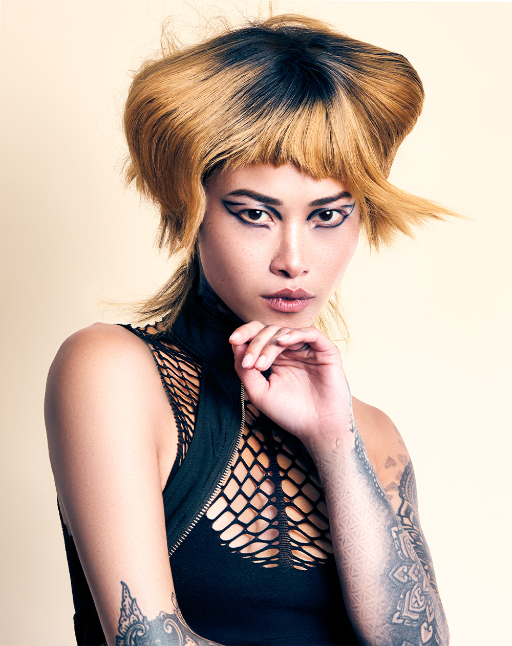 Antonio Palladino - BHA Eastern Hairdresser of the Year 2025 - Structured Bouffant Updo